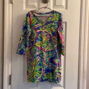 Girls Lilly Pulitzer king dress, size L (8-10).